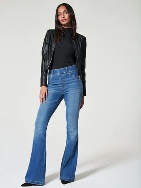Spanx Flare Jeans, Vintage Indigo